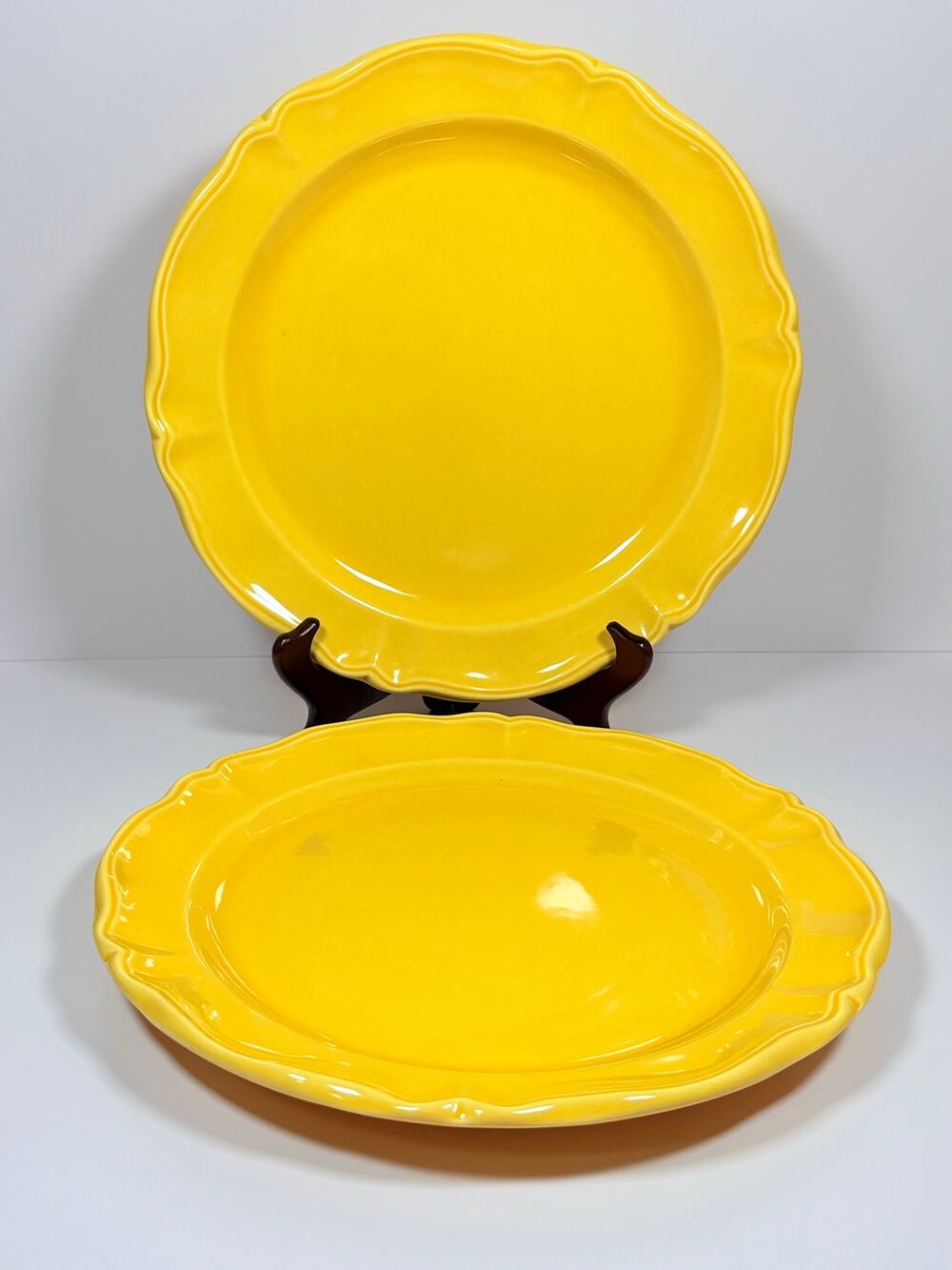 One Varages France Luberon 12” Plate,Chop Plate,Platter